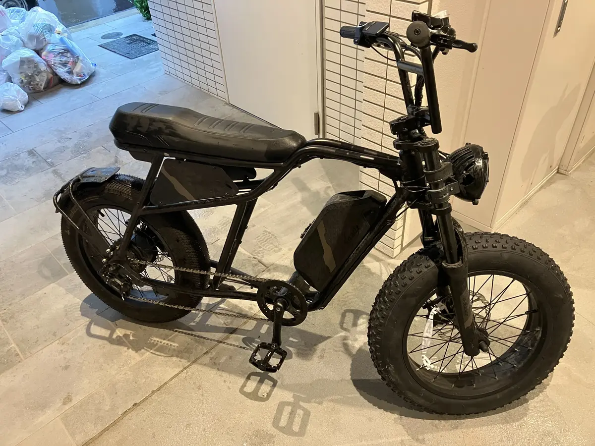 E-BIKE カモフラカスタム 総合点検