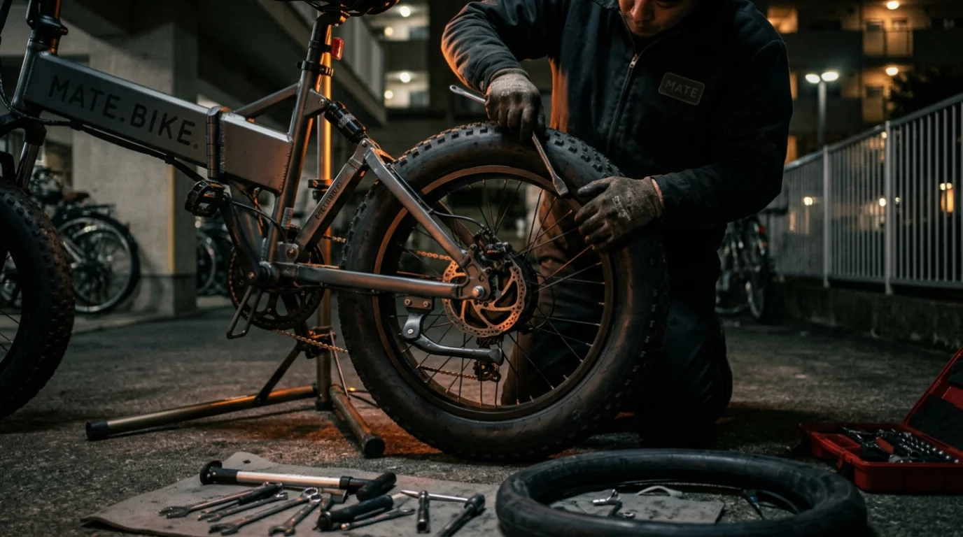 モペット・輸入E-BIKE出張修理